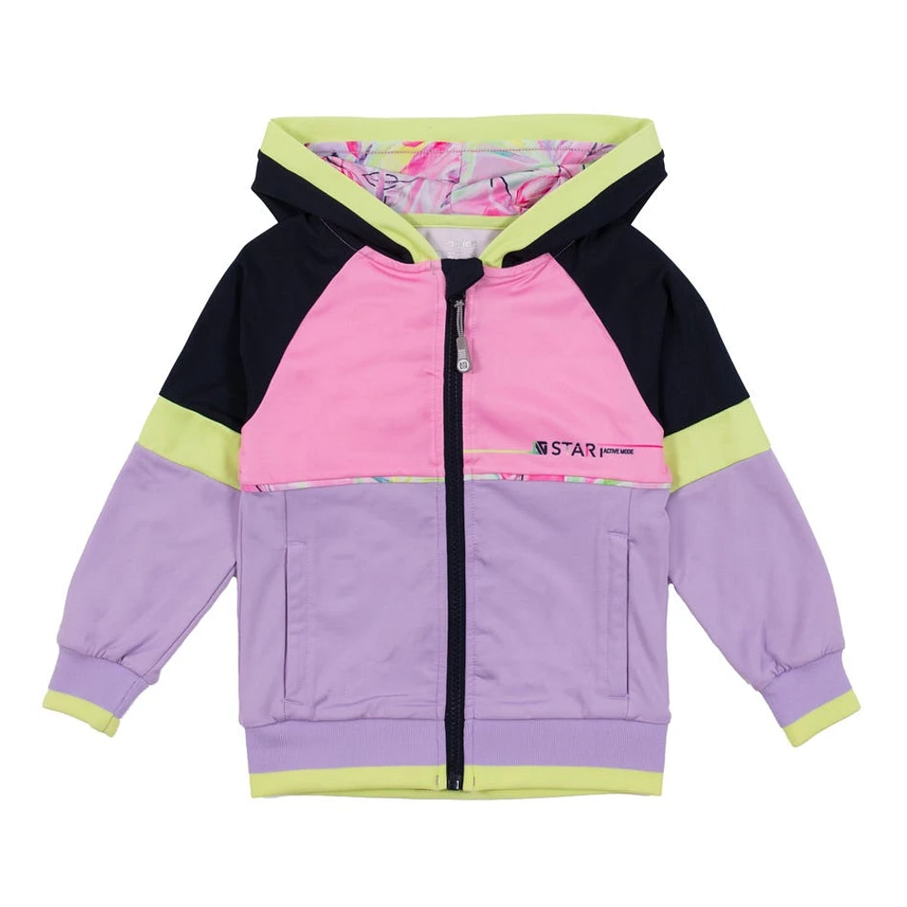 Palm Beach Zip Hoodie 4-6y