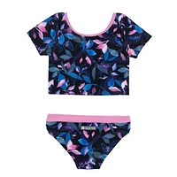 Leaves UV Knotted Bikini 4-6y