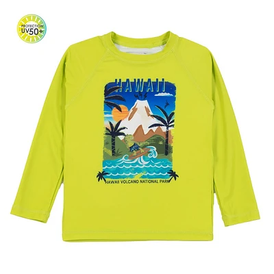 Dinos Long Sleeves UV Rashguard 2-6y