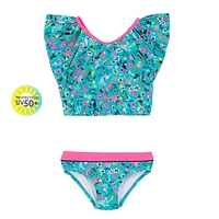 Bikini Volants UV Oiseaux 3-6ans