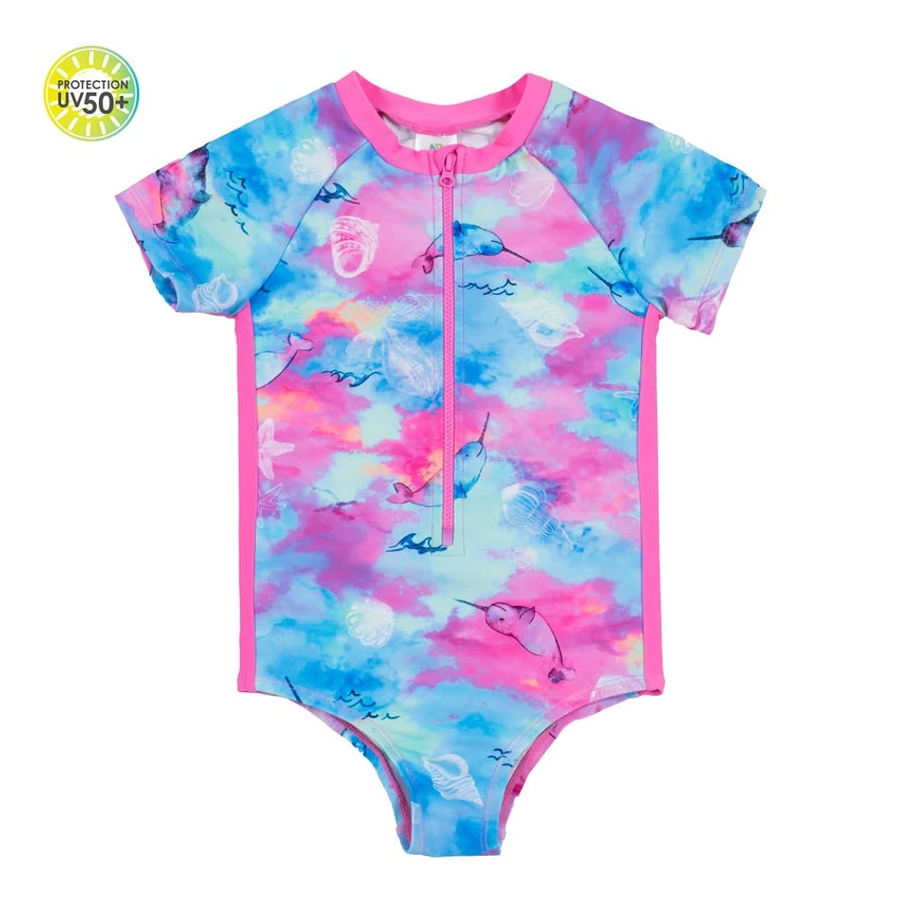 Maillot UV Coquillages 7-10ans