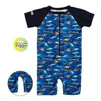 Sharks UV Swimsuit 9-24m