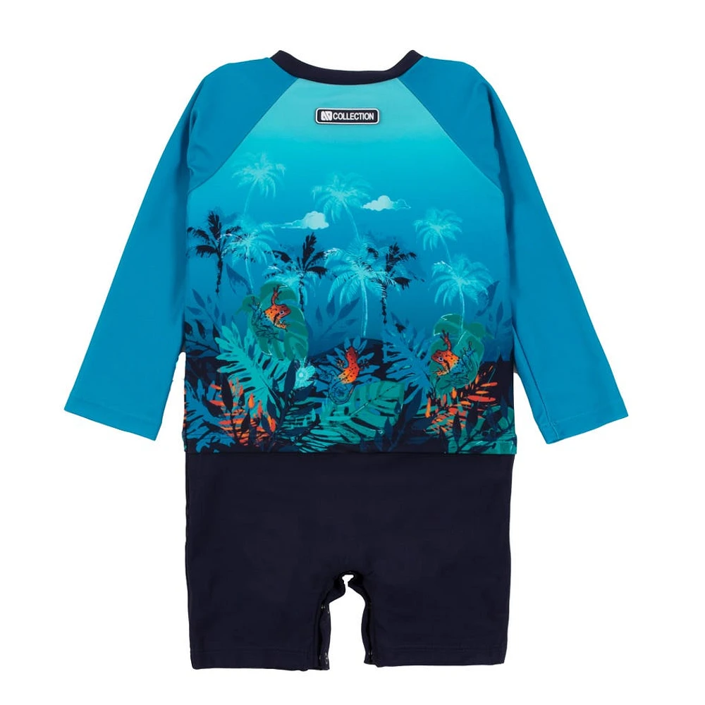 Frogs UV Long Sleeves Swimsuit 9-24m