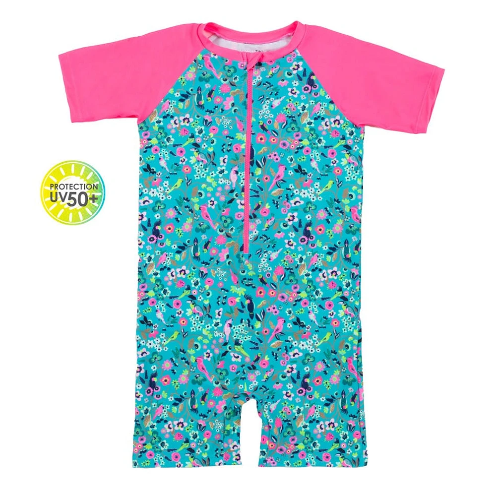 Maillot UV Oiseaux 2-4ans