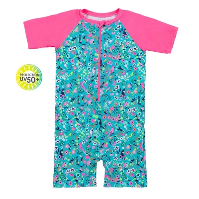 Birds UV Swimsuit 2-4y