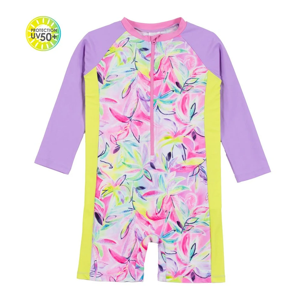 Maillot UV Manches Longues Palm Beach 2-4ans