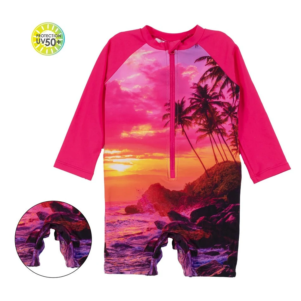 Beach UV Long Sleeves Swimsuit 9-24m