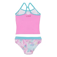 Unicorn Tankini 3-6y