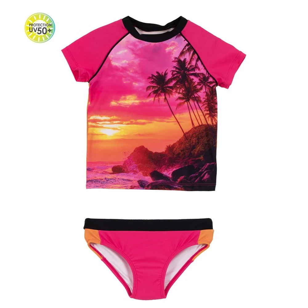 Maillot UV 2 Pièces Plage -14ans