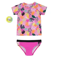 Hibiscus UV Rashguard Set 3-6y