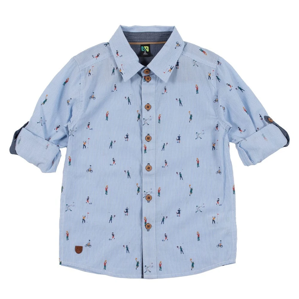 Chemise Rayée Match 2-12ans