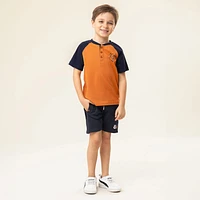 Match Henley T-Shirt 2-12y