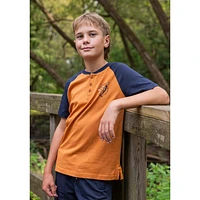 Match Henley T-Shirt 2-12y