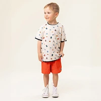 Match printed T-Shirt 2-12y