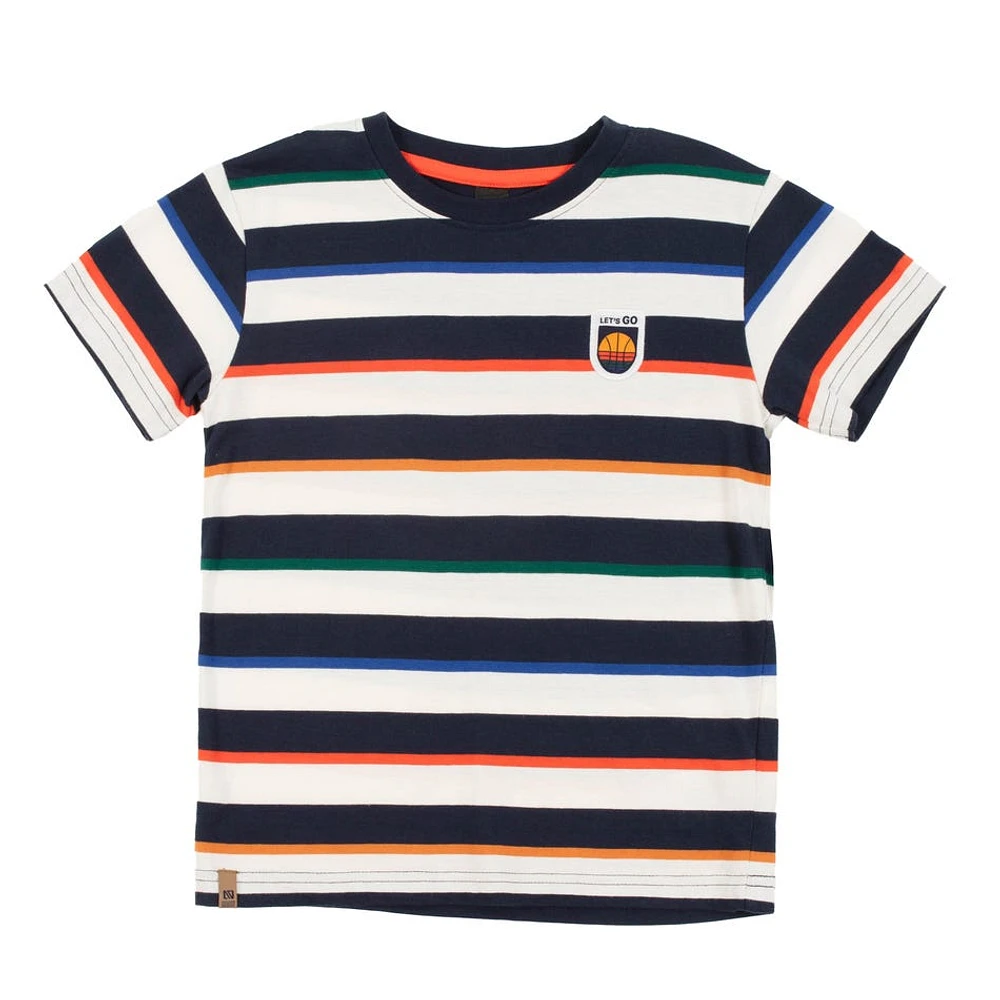 T-Shirt Rayé Match 2-12ans