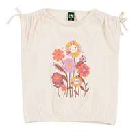 Humingbird Flower T-Shirt 2-12y