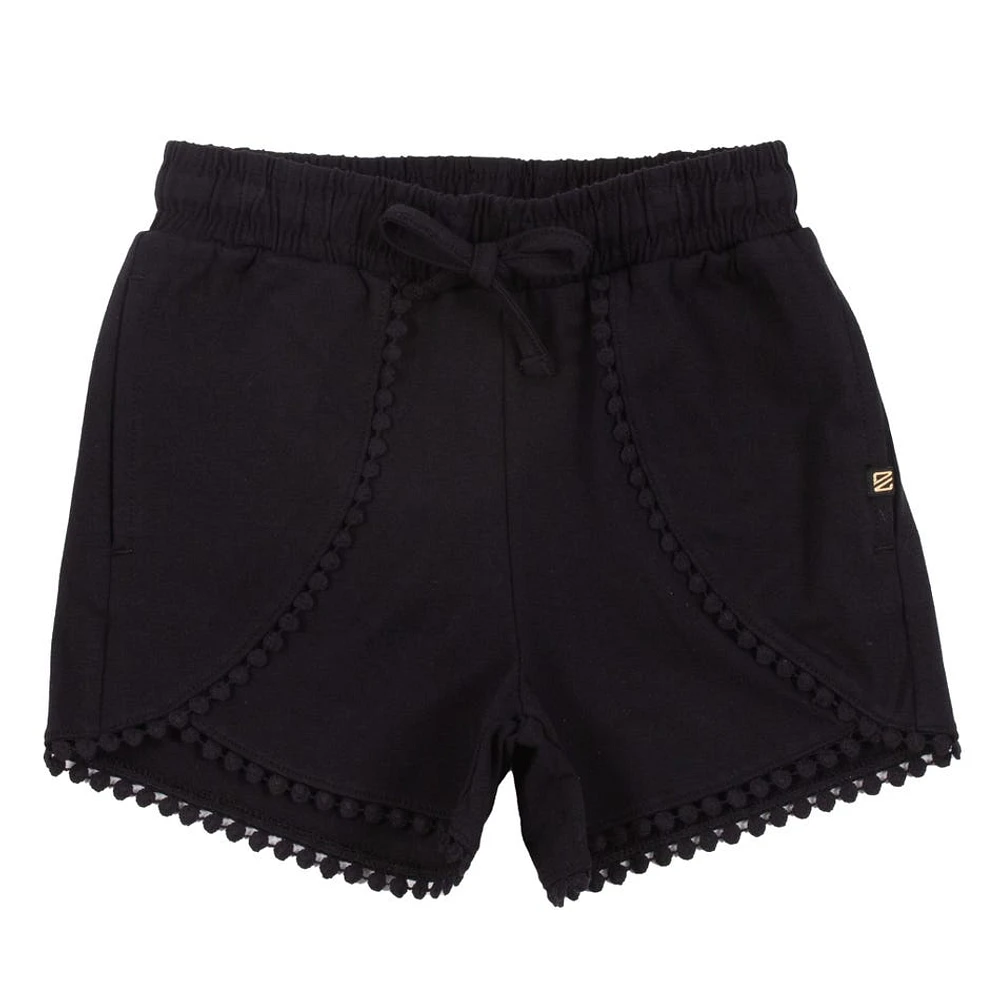 Humingbird Black Shorts 2-12y