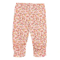 Ladybug Flower Leggings 2-12y