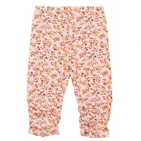 Ladybug Flower Leggings 2-12y