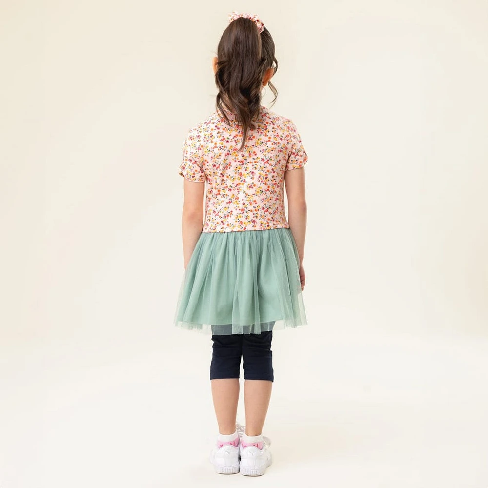 Robe Fleurs Coccinelle 2-12ans