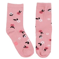 Ladybug Socks 2-14y