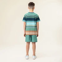 369 Degrees Striped T-Shirt 2-12y