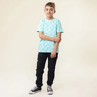 T-Shirt Damiers 360 Degrés 2-12ans