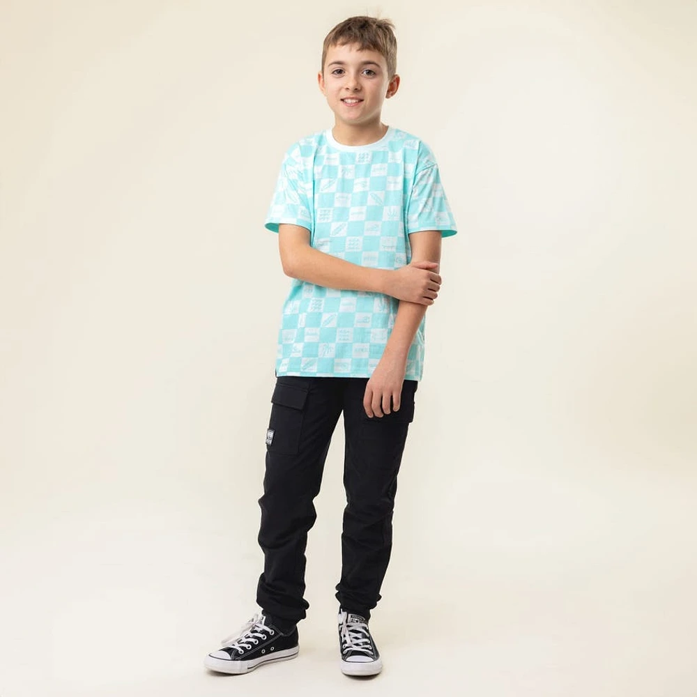 T-Shirt Damiers 360 Degrés 2-12ans