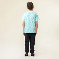 T-Shirt Damiers 360 Degrés 2-12ans