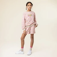 Green Thumb Striped Shorts 2-12y