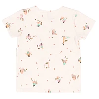 Green Thumb Printed T-Shirt 2-12y