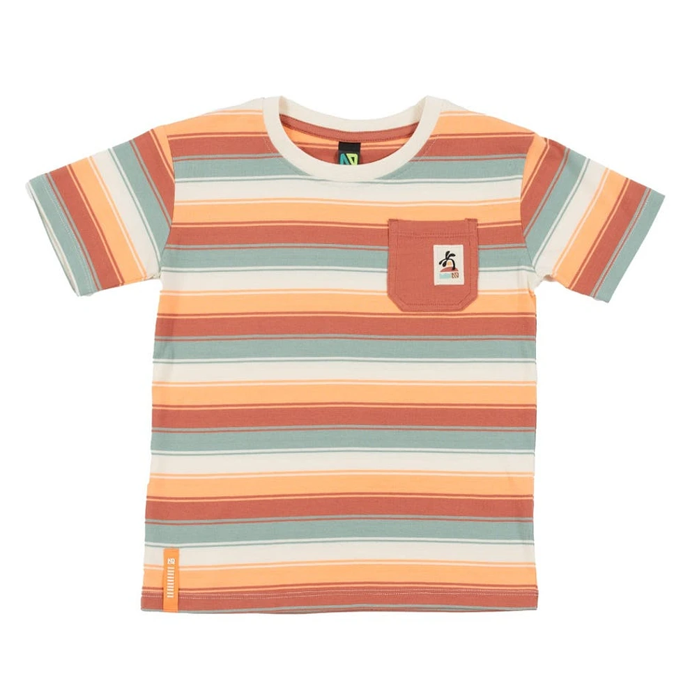 Vacation Striped T-Shirt 2-12y