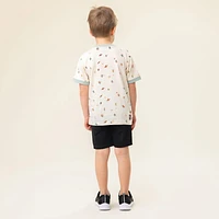 Vacation print T-Shirt 2-12y