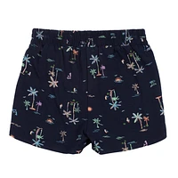 Malibu printed Shorts 2-12y