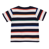 Game On Striped T-Shirt 6-24m