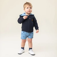 Fresh Air Zip Hoodie 6-24m