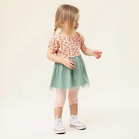 Ladybug Flower Dress 6-24m