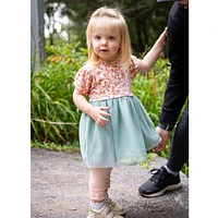 Ladybug Flower Dress 6-24m