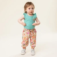 Flower Pants Set 6-24m