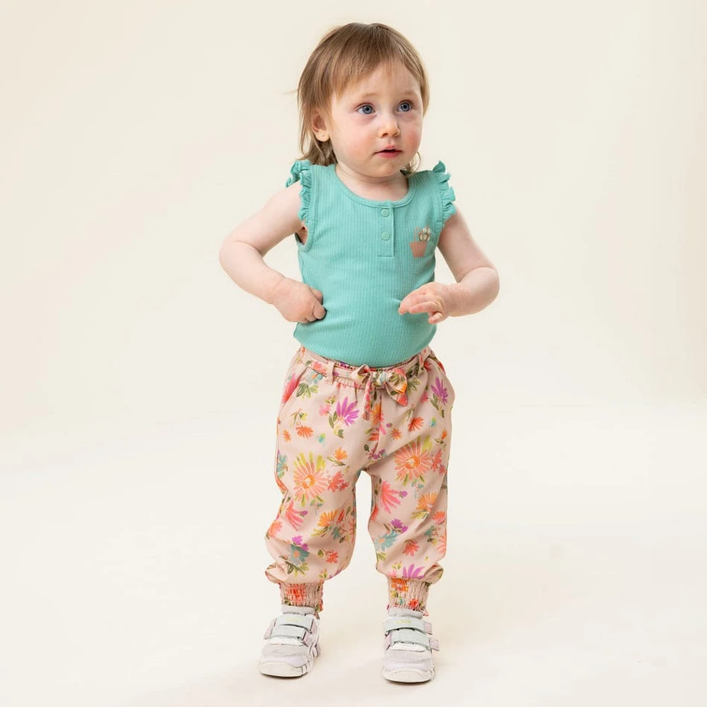 Ensemble Pantalon Petite Fleur 6-24mois