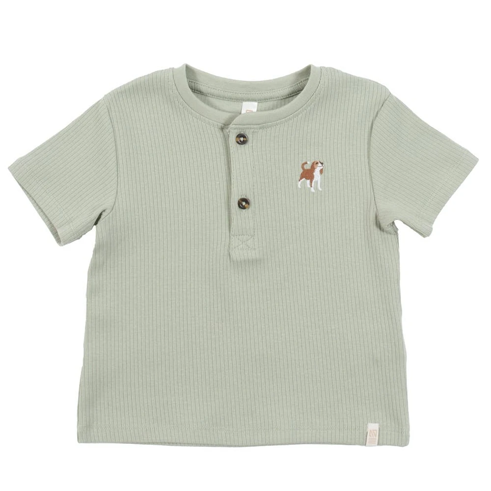 Smile Henley T-Shirt 6-24m