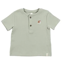 Smile Henley T-Shirt 6-24m