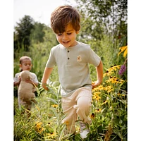 Smile Henley T-Shirt 6-24m