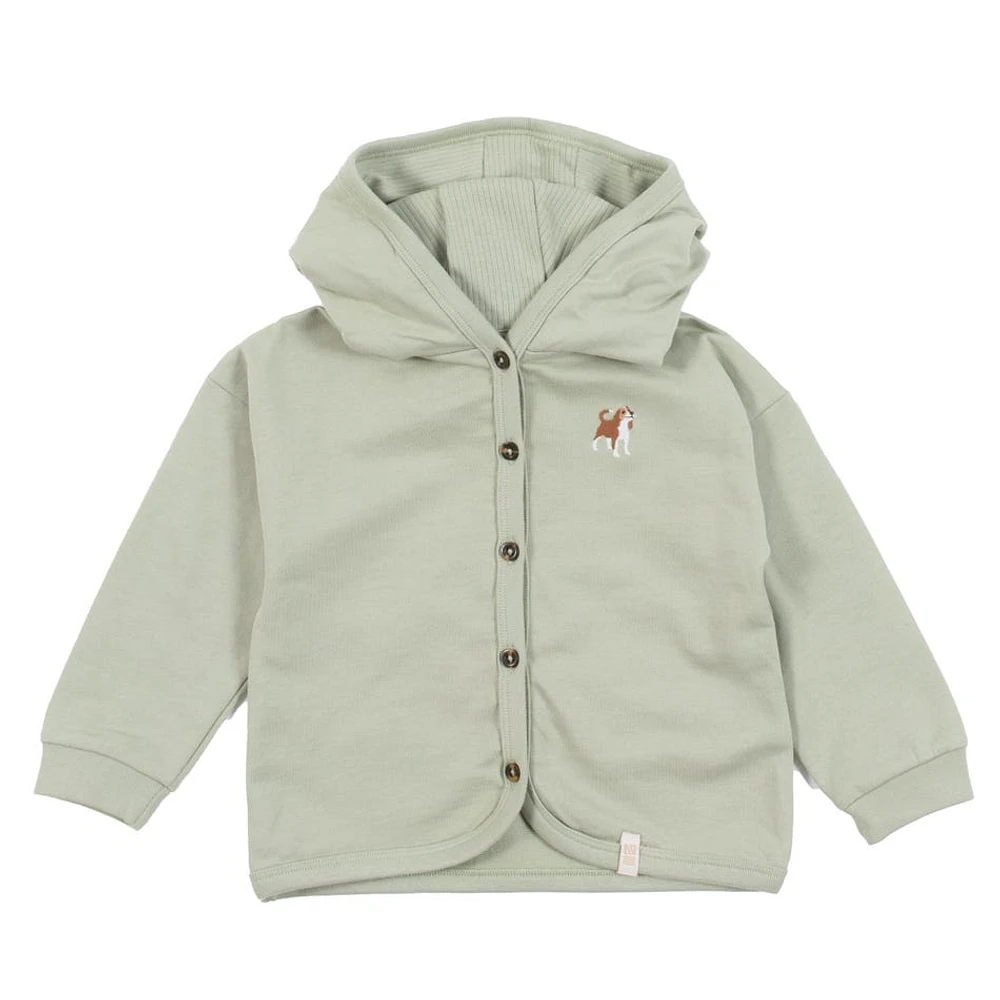 Smile Hooded Cardigan 6-24m