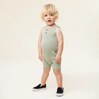 Smiled Ribbed Romper 6-24m