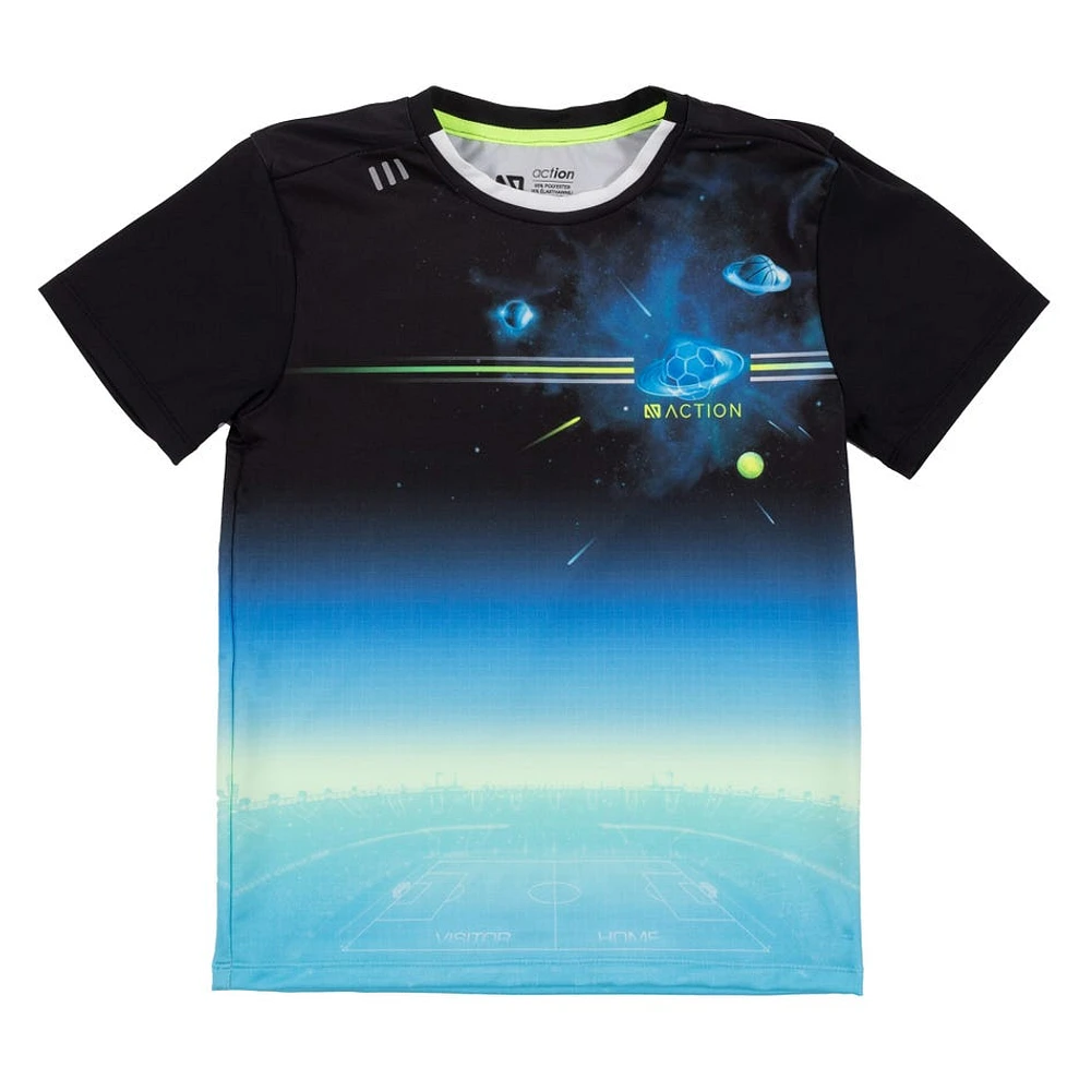 Sports Galaxy T-Shirt 4-12y