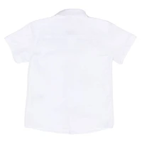 Bowtie White Shirt 2-12y