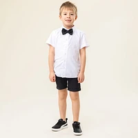 Bowtie White Shirt 2-12y