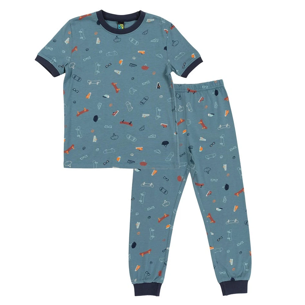 Skate Modal Pajamas 2-12y