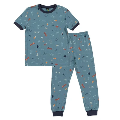 Skate Modal Pajamas 2-12y